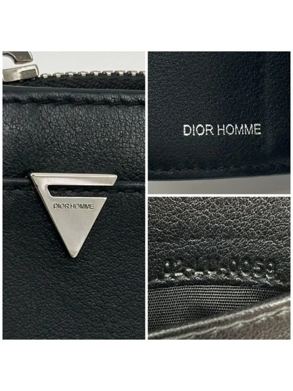 Dior Homme Bifold Compact Coin Case Logo